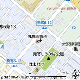 北海道電気保安協会本部周辺の地図