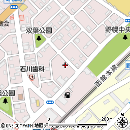 北海道江別市野幌町32-9周辺の地図