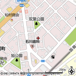 北海道江別市野幌町31-6周辺の地図
