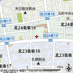 北海道警察本部東警察署交番・警備派出所元町周辺の地図