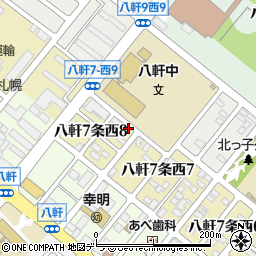 福祉・医療用専門・北海道カツラ支援センター（ＮＰＯ法人）周辺の地図