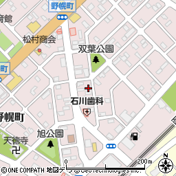 北海道江別市野幌町30-10周辺の地図