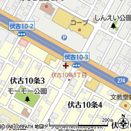 ＥＮＥＯＳ　ＥｎｅＪｅｔ新道伏古ＳＳ周辺の地図