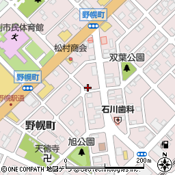 北海道江別市野幌町39-1周辺の地図