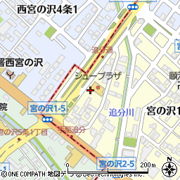 株式会社エンパイアー　札幌手稲支店周辺の地図