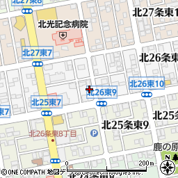 菅野銘木店周辺の地図