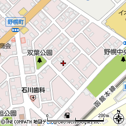 北海道江別市野幌町23-7周辺の地図