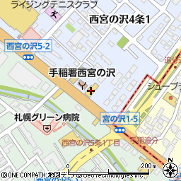 ＰＥＵＧＥＯＴ札幌西周辺の地図