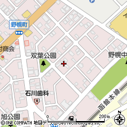 北海道江別市野幌町23-13周辺の地図