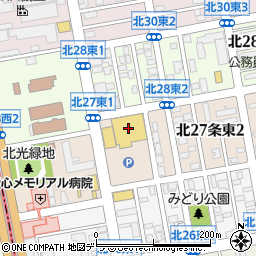 東光ストア北栄店周辺の地図