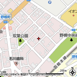 北海道江別市野幌町23-4周辺の地図