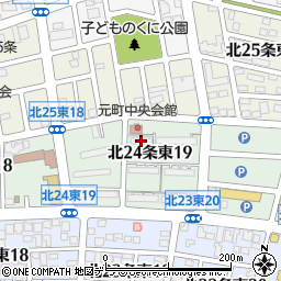 元町中央団地市営住宅５号棟周辺の地図