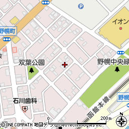 北海道江別市野幌町23-3周辺の地図