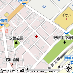 北海道江別市野幌町23-1周辺の地図