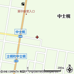 士幌町役場　中士幌リサイクルセンター周辺の地図