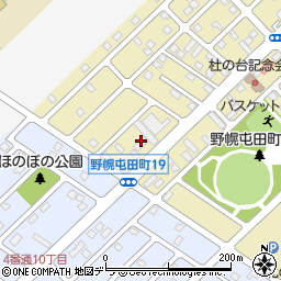 北海道江別市野幌屯田町19周辺の地図