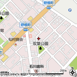 北海道江別市野幌町25-11周辺の地図