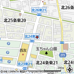 カメラのキタムラ札幌元町店周辺の地図