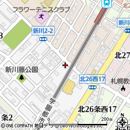 株式会社高崎総合コンサルタント　北海道事務所周辺の地図