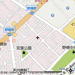 北海道江別市野幌町24-18周辺の地図