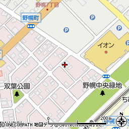 北海道江別市野幌町18-6周辺の地図