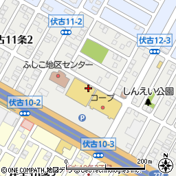 北海道札幌市東区伏古１１条3丁目周辺の地図