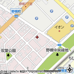 北海道江別市野幌町18-7周辺の地図