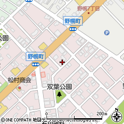 北海道江別市野幌町26-5周辺の地図