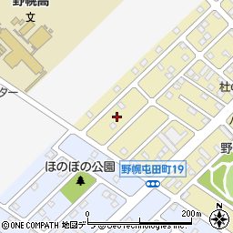 北海道江別市野幌屯田町17周辺の地図