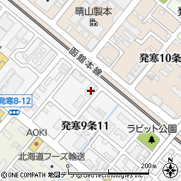 エスセーナ西札幌４ルネス周辺の地図