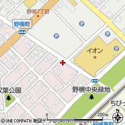 北海道江別市野幌町18-8周辺の地図