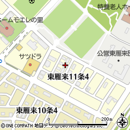 パルクアベニール弐番館周辺の地図