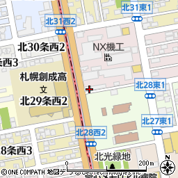 札幌地区自家用自動車協会（一般社団法人）周辺の地図