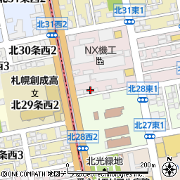 小松自動車工業札幌営業所周辺の地図