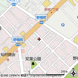 北海道江別市野幌町26-2周辺の地図