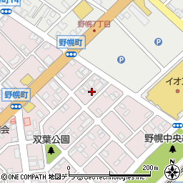 北海道江別市野幌町15-5周辺の地図