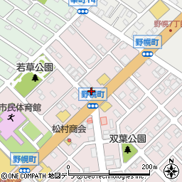 北海道江別市野幌町3-8周辺の地図