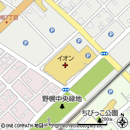 北洋銀行イオン江別店 ＡＴＭ周辺の地図