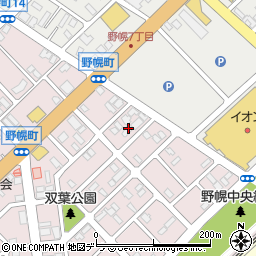 北海道江別市野幌町15周辺の地図