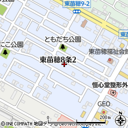 セレモニー札幌平安堂周辺の地図