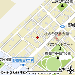 北海道江別市野幌屯田町13周辺の地図