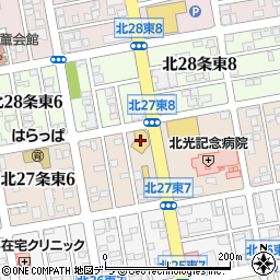 札幌日産北光店周辺の地図