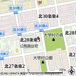 札幌高等検察庁　法務総合研究所札幌支所周辺の地図
