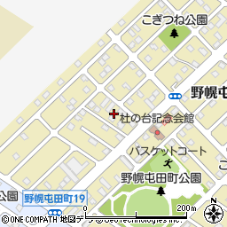 北海道江別市野幌屯田町12周辺の地図