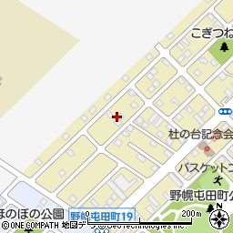 北海道江別市野幌屯田町15周辺の地図