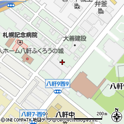 ふたみ青果株式会社　札幌支店周辺の地図