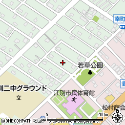 北海道江別市野幌代々木町48周辺の地図