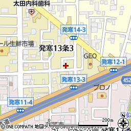 北海道札幌市西区発寒１３条3丁目7 3の地図 住所一覧検索 地図マピオン