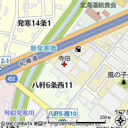 寺田株式会社　インテリア部周辺の地図