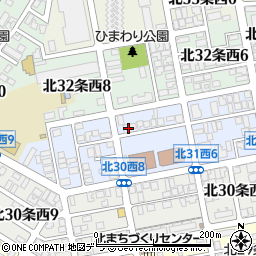 株式会社イシワキ工芸　札幌営業所周辺の地図
